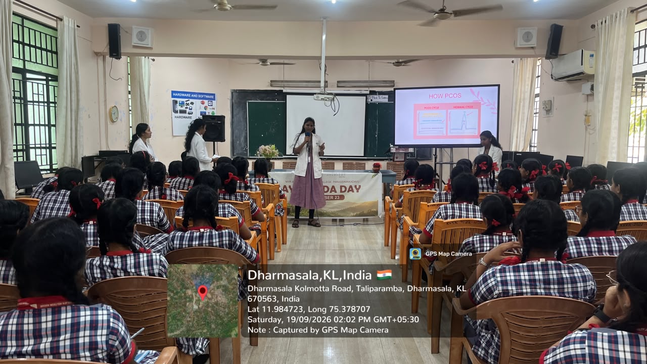 PCOS/PMOS awareness class at Kendriya Vidyalaya, Dharmasala